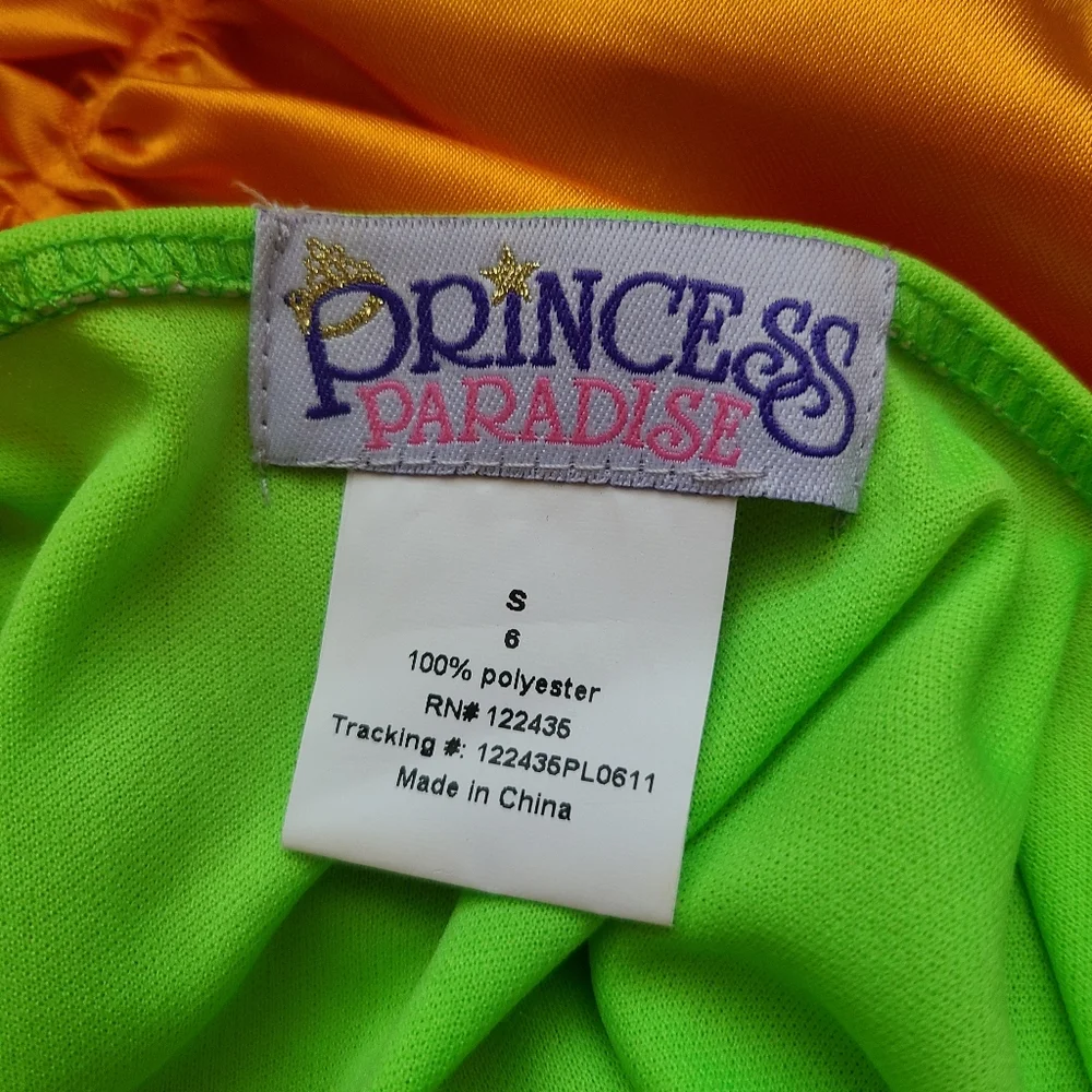Chasing Fireflies Green and Orange Pumpkin Tutu Dress